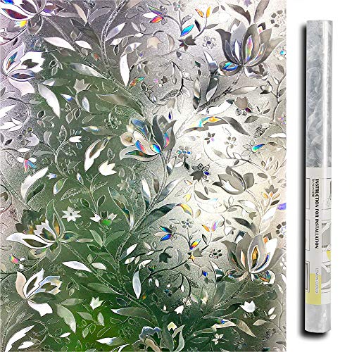 Lemon Cloud 3D Fensterfolie Statisch Selbsthaftend Blickdicht Sichtschutzfolie Fenster Milchglasfolie Folie Glasfolie Selbstklebend Dekofolie UV Schutz Blumen 60 x 200 cm Lemon Cloud 3D Fensterfolie Statisch Selbsthaftend Blickdicht Sichtschutzfolie Fenster Milchglasfolie Folie Glasfolie Selbstklebend Dekofolie UV Schutz Blumen 60 x 200 cm von LEMON CLOUD