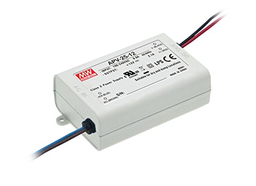 MW MEAN WELL APV-25-24 AC-DC Single Output LED Treiber Konstante Spannung MW MEAN WELL APV-25-24 AC-DC Single Output LED Treiber Konstante Spannung von LEMONA electronics