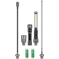 Arbeitslampen Satz mit 2 Akkus Multi Light led mit verschiedene Adapter 2 x Akku im Satz - Lena Lighting von LENA LIGHTING