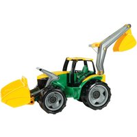 GIGA TRUCKS Spielzeugtraktor mit Lader und Bagger von LENA