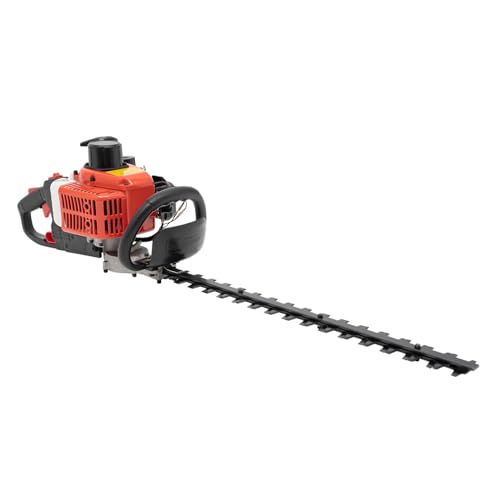 LENDISIY Benzin Heckenschere, 65cm Schnittlänge | 2-Takt | 23ccm Hubraum | Doppelklinge | Drehbarer Handgriff 90° LENDISIY Benzin Heckenschere, 65cm Schnittlänge | 2-Takt | 23ccm Hubraum | Doppelklinge | Drehbarer Handgriff 90° von LENDISIY