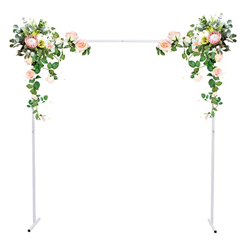 LENDISIY Hochzeitsbogen 200 * 200 cm, Traubogen Hochzeit Tüll Deko Bogen, Hochzeit Torbogen Ballonbogen, Wedding Arch Quadratischer Deko Bogen Hochzeitsbogen Gestell von LENDISIY