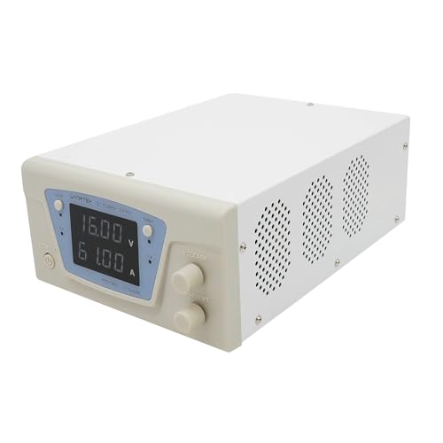LENDISIY Labornetzteil, DC Regelbar Netzgerät (0-15V, 0-60A) mit 4-Stelliger LED-Anzeige, Programmierbares Labornetzgerät Labor Netzteil mit Speicherfunktion von LENDISIY