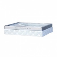 LENE BJERRE Portia Seifenschale Blue Silver LENE BJERRE Portia Seifenschale Blue Silver von LENE-BJERRE