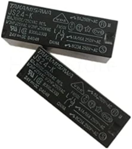 Relais 5PCS Neues JS5-K 5VDC JS12-K 12VDC JS24-K 24VDC DIP-5 8A Leistungsrelais,JS12-K 12VDC von LENIUKS