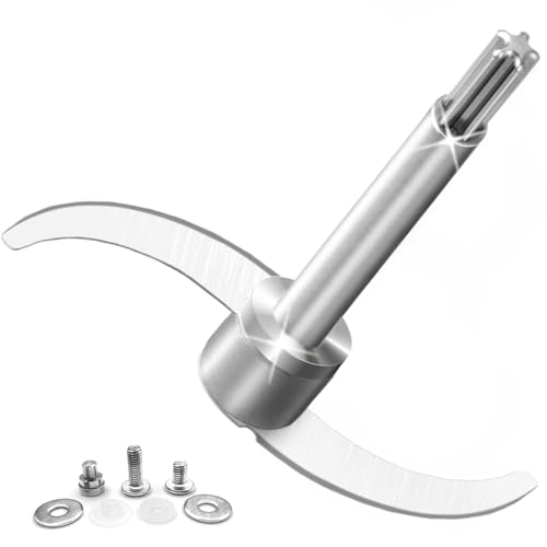 Universal Küchenmaschine Klinge für Ganiza Küche in der Box KOIOS Syvio HOMEASY und die meisten 8 Tassen Schüsseln, alle Edelstahl Zerkleinerer Klingen mit Lagerübertragung, plastikfrei Universal Küchenmaschine Klinge für Ganiza Küche in der Box KOIOS Syvio HOMEASY und die meisten 8 Tassen Schüsseln, alle Edelstahl Zerkleinerer Klingen mit Lagerübertragung, plastikfrei von LENONG