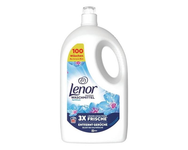 LENOR Aprilfrisch Vollwaschmittel (100 WL, 4,5 Liter) von LENOR
