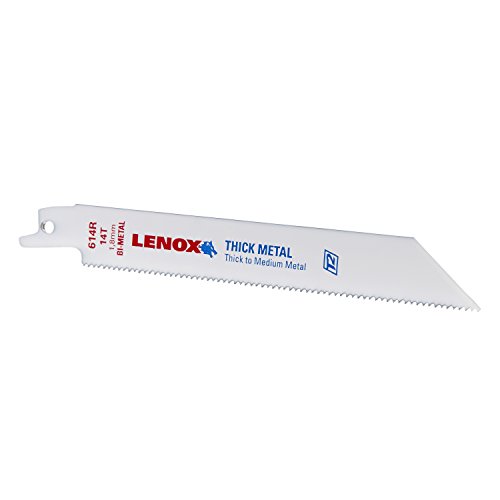 Lenox 20494B614R Säbelsägeblatt, 152 x 19 x 0,9 mm, 14 Zähne, 25 Stück von LENOX