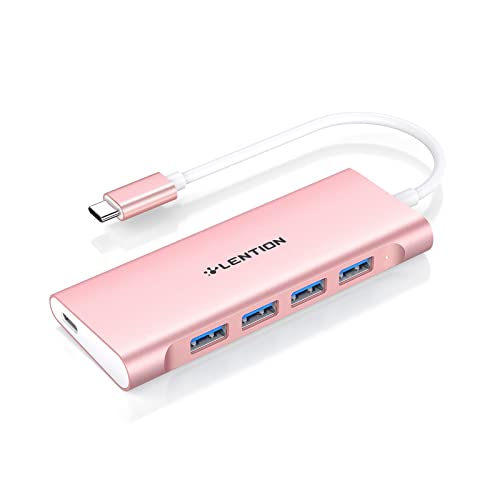 LENTION USB C Hub mit 4X USB 3.0 in 5Gbps und 60W Typ C Aufladung,Universal Multiport Adapter, Für 2023-2016 MacBook Pro/Air 13/14/15/16, Neues Mac Air, New Surface, Chromebook,Laptop, Mehr LENTION USB C Hub mit 4X USB 3.0 in 5Gbps und 60W Typ C Aufladung,Universal Multiport Adapter, Für 2023-2016 MacBook Pro/Air 13/14/15/16, Neues Mac Air, New Surface, Chromebook,Laptop, Mehr von LENTION