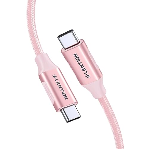 LENTION USB C Kabel auf USB C, 1M Datenkabel, Videoübertragung 4K@60Hz, 100 W Schnellladung, USB-3.1 Gen.2-Standard in 10Gbps, Kompatibel mit dem neuen MacBook Pro/iPad Pro/Mac Air, Handy, Mehr LENTION USB C Kabel auf USB C, 1M Datenkabel, Videoübertragung 4K@60Hz, 100 W Schnellladung, USB-3.1 Gen.2-Standard in 10Gbps, Kompatibel mit dem neuen MacBook Pro/iPad Pro/Mac Air, Handy, Mehr von LENTION