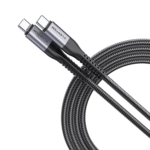 LENTION USB C auf USB C Kabel 3M, 100W, Typ C Schnelle Aufladung geflochtenes Kabel Kompatibel mit 2017-2023 MacBook Pro/Air, 2019/2016 iPad Pro & Mac Air, Samsung Galaxy Note, iPhone 15 Serien LENTION USB C auf USB C Kabel 3M, 100W, Typ C Schnelle Aufladung geflochtenes Kabel Kompatibel mit 2017-2023 MacBook Pro/Air, 2019/2016 iPad Pro & Mac Air, Samsung Galaxy Note, iPhone 15 Serien von LENTION