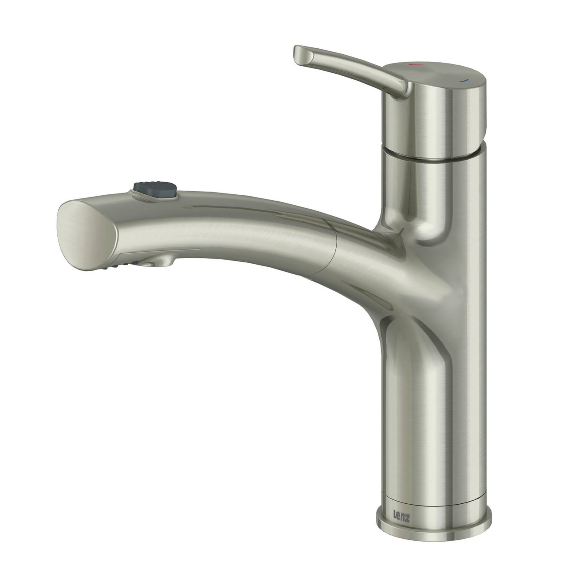 Lenz Spültischarmatur 'Nexo' herausziehbar nickelfarben 22,4 cm Lenz Spültischarmatur 'Nexo' herausziehbar nickelfarben 22,4 cm von LENZ