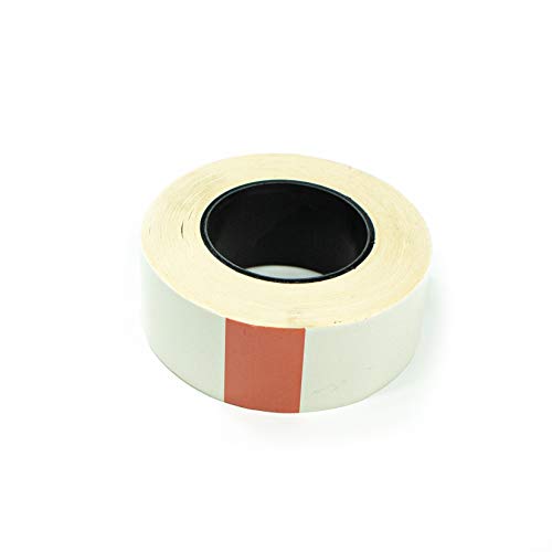 LEO's - Doppelseitiges Klebeband 50 mm/50 Meter mit Papiervliesträger extra stark/stark (schmal) - Premium Doppelklebeband Klebebänder doppelseitig 0,1 mm dünn und handreißbar von LEO's