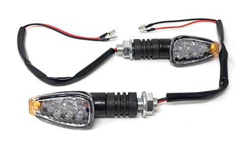 LEOFLA 1 Paar wasserdichte Universal, Motorräder mit LED-Blinkern, variabel, Media von LEOFLA