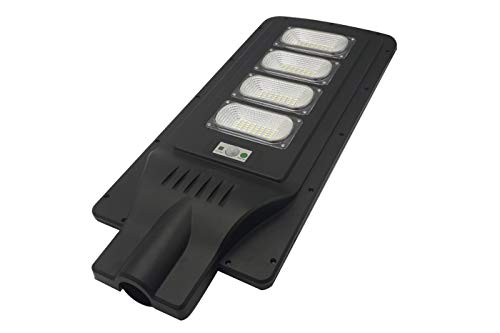 LEOFLA LED-Straßenleuchte 120 W mit Dämmerungssensor und Fernbedienung, Metall, variabel, Media von LEOFLA