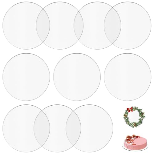 Transparente Acrylglas Scheiben Rund 10 Stück Acryl Platte Ø15cm Hochwertiges Material DIY Dekoration Produktpräsentation Klar Transparente Acrylglas Scheiben Rund 10 Stück Acryl Platte Ø15cm Hochwertiges Material DIY Dekoration Produktpräsentation Klar von LEOINAER