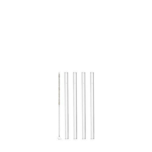 Glastrinkhalm 4er Set Ciao Geschmacksneutral Transparent Leonardo von LEONARDO HOME