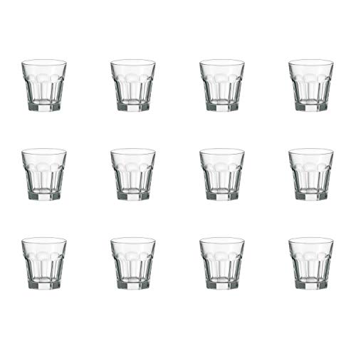 LEONARDO 013382 Rock Whiskybecher, Glas, 265 ml (12 Stück) von LEONARDO HOME