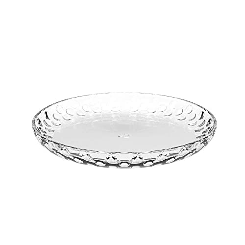 LEONARDO 066339 Teller, transparent, einfarbig, Glas, rund, 18 cm von LEONARDO HOME