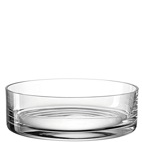 LEONARDO HOME 018623 Schale Novara 22,4 cm, Glas, klar, 22 cm von LEONARDO HOME