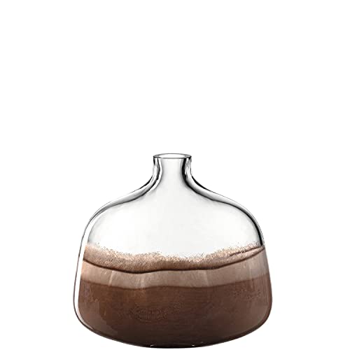 LEONARDO HOME 041669 Vase CASOLARE 24,5 cm braun, Glas von LEONARDO HOME