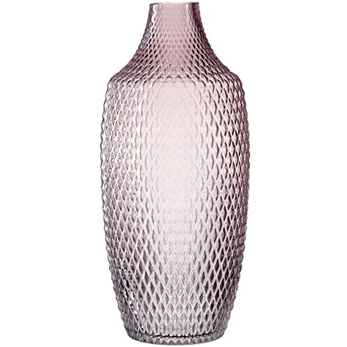LEONARDO HOME 18677 POESIA Vase 40cm, Glas, rosa von LEONARDO HOME