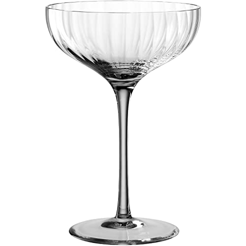 LEONARDO HOME 22385 Champagnerschale POESIA 260 ml grau, 1er, 022385, Glas, 260 milliliters von LEONARDO HOME