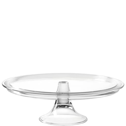 LEONARDO HOME CIAO Dekorative Teller, Glas, klar, 32 cm von LEONARDO HOME