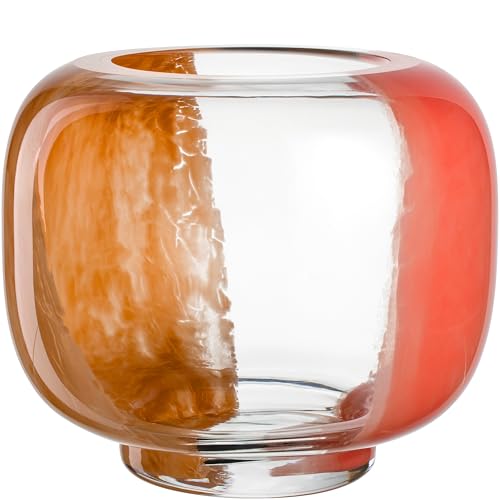 LEONARDO HOME Cipria Due Vase • 1 Stück • Dekorative Vase mit Farbverlauf • ⌀17 cm • Kunstvolles Design für den Wohnbereich • Glasvase für Blumensträuße • Höhe 26 cm • Mehrfarbig • 047508 LEONARDO HOME Cipria Due Vase • 1 Stück • Dekorative Vase mit Farbverlauf • ⌀17 cm • Kunstvolles Design für den Wohnbereich • Glasvase für Blumensträuße • Höhe 26 cm • Mehrfarbig • 047508 von LEONARDO HOME