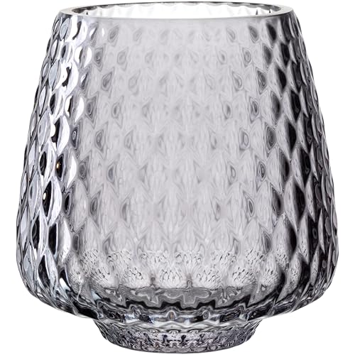 LEONARDO HOME GIULIA Tischlicht • 1 Stück • aus strukturiertem Glas • dekoratives Tischlicht • stimmungsvolle Beleuchtung • Wohn- und Essbereich • stilvoll • moderne Optik • Höhe 10 cm • grau • 055281 LEONARDO HOME GIULIA Tischlicht • 1 Stück • aus strukturiertem Glas • dekoratives Tischlicht • stimmungsvolle Beleuchtung • Wohn- und Essbereich • stilvoll • moderne Optik • Höhe 10 cm • grau • 055281 von LEONARDO HOME