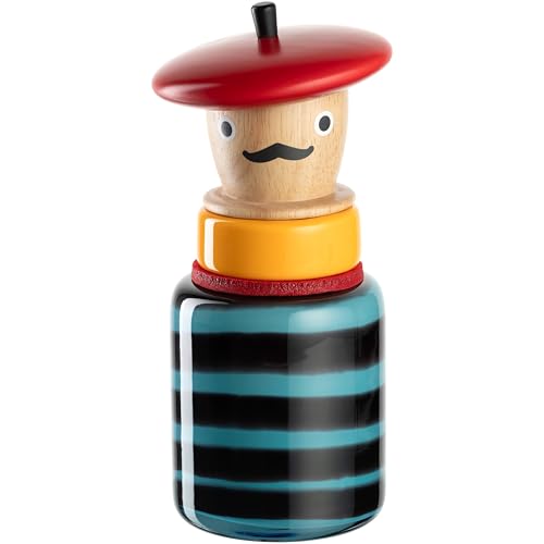 LEONARDO HOME BUONI AMICI Vase Pizzaiolo • 1 Stück • Mix & Match • Handgefertigt • Stilvolles Kunstobjekt • Tischdekoration • Italenischer Flair • Höhe 24 cm • 026376 von LEONARDO HOME