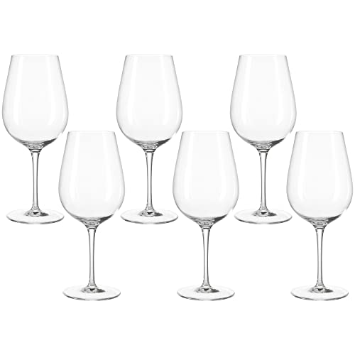 LEONARDO HOME Rotweinglas, Glas, 6 Stück (1er Pack), 6 von LEONARDO HOME