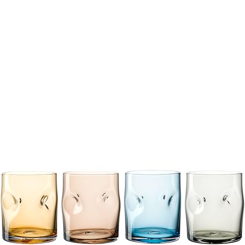 LEONARDO HOME VESUVIO Teeglas • 1 Set • Farbige Gläser • Einschlüsse im Glas • Wasserglas • Softdrinkbecher • Vier Farben im Mix • Spülmaschinengeeignet • Harmonisches Design • 300 ml • 077375 LEONARDO HOME VESUVIO Teeglas • 1 Set • Farbige Gläser • Einschlüsse im Glas • Wasserglas • Softdrinkbecher • Vier Farben im Mix • Spülmaschinengeeignet • Harmonisches Design • 300 ml • 077375 von LEONARDO HOME