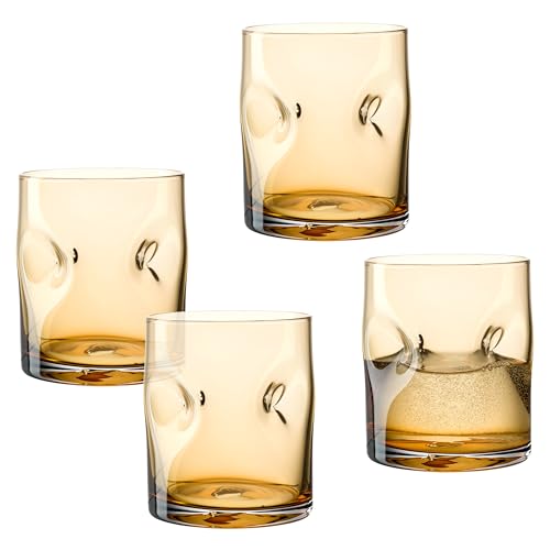 LEONARDO HOME VESUVIO Trinkglas • 4 Stück • 4 Farbgläser • Blaseneinschlüsse • Strukturoptik • Charakterstark • Getränkeglas • Wasserbecher • Softdrinks • Spülmaschinengeeignet • 300 ml • 077371 LEONARDO HOME VESUVIO Trinkglas • 4 Stück • 4 Farbgläser • Blaseneinschlüsse • Strukturoptik • Charakterstark • Getränkeglas • Wasserbecher • Softdrinks • Spülmaschinengeeignet • 300 ml • 077371 von LEONARDO HOME