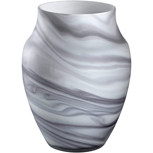 LEONARDO HOME Vase POESIA 22,5 cm Marmoroptik, 076436, Glas von LEONARDO HOME