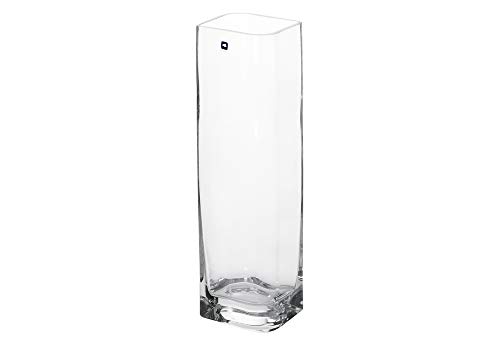 Leonardo 014328 Vase/Blumenvase - Lucca - Glas - klar - 40 x 11 cm von LEONARDO HOME