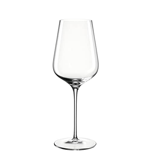 Leonardo Brunelli Riesling-Glas 1 Stück, spülmaschinenfester Weisswein-Kelch, Weinglas mit gezogenem Stiel, Kelchglas für Weißwein 580 ml, 066409 von LEONARDO HOME
