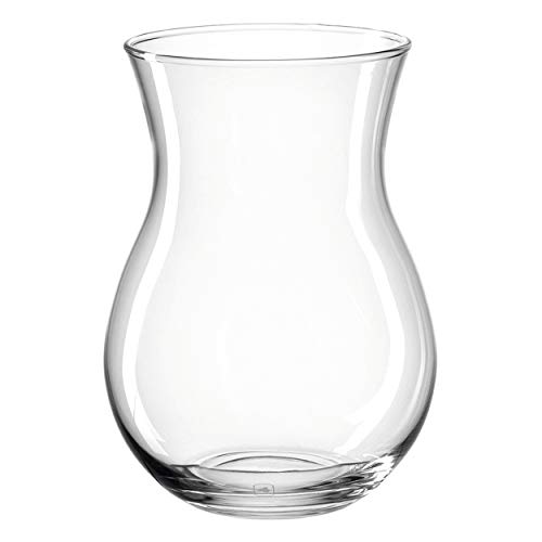 Leonardo Casolare Tisch-Vase, klassische Deko-Vase, bauchige Blumen-Vase im Basic-Stil, ideal für Blumensträuße, 22 cm hoch, 012960 von LEONARDO HOME