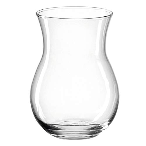 Leonardo Casolare Tisch-Vase, klassische Deko-Vase, bauchige Blumen-Vase im Basic-Stil, ideal für kleine Blumensträuße, 18 cm hoch, 012959 von LEONARDO HOME