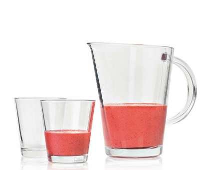 Leonardo - Limito - Smoothie-Set, Krug mit Zwei Gläsern - Glas - 3 teiliges Set von LEONARDO HOME