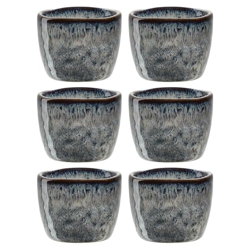 Leonardo Matera Eierbecher Set 6-teilig - Eier Becher aus Keramik - Durchmesser 5,2 cm, Höhe 4 cm - Einfach zu reinigen, spülmaschinenfest - 6er Set in anthrazit, 023045 Leonardo Matera Eierbecher Set 6-teilig - Eier Becher aus Keramik - Durchmesser 5,2 cm, Höhe 4 cm - Einfach zu reinigen, spülmaschinenfest - 6er Set in anthrazit, 023045 von LEONARDO HOME