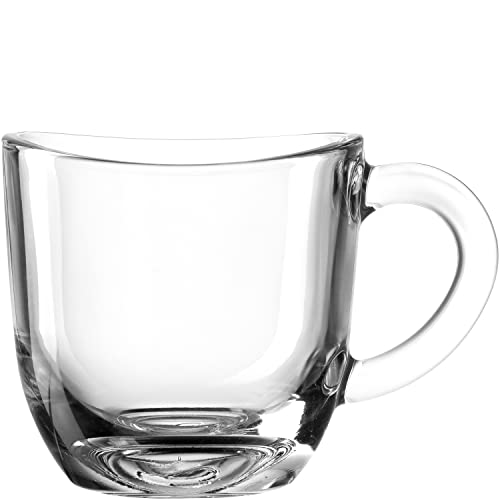 Leonardo Napoli Espresso-Tasse, 1 Stück, spülmaschinengeeigneter Espresso-Becher, kleine Kaffee-Tasse, mikrowellenfest, 80 ml, 1er Set 024201 von LEONARDO HOME