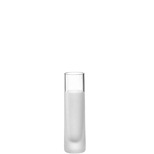 LEONARDO HOME 018632 NOVARA Vase 16,4 cm satiniert, Glas von LEONARDO HOME