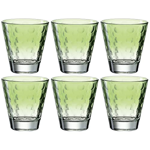 LEONARDO HOME 025898 Trinkglas OPTIC 6er-Set 215 ml hellgrün, Glas, Grün LEONARDO HOME 025898 Trinkglas OPTIC 6er-Set 215 ml hellgrün, Glas, Grün von LEONARDO HOME