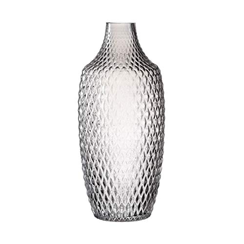 LEONARDO HOME 18679 POESIA Vase 30 cm, Glas, grau von LEONARDO HOME