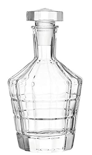 Leonardo Spiritii Karaffe, mit Glasstopfen, 750 ml, Höhe 23 cm, Klarglas, 022761 von LEONARDO HOME