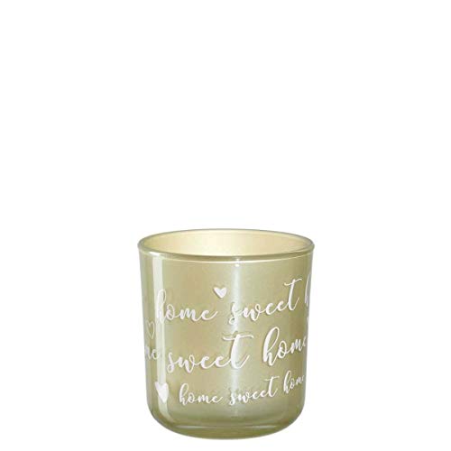 Leonardo - Tischlicht Decora - Gold - Home Sweet Home - 8 cm von LEONARDO HOME