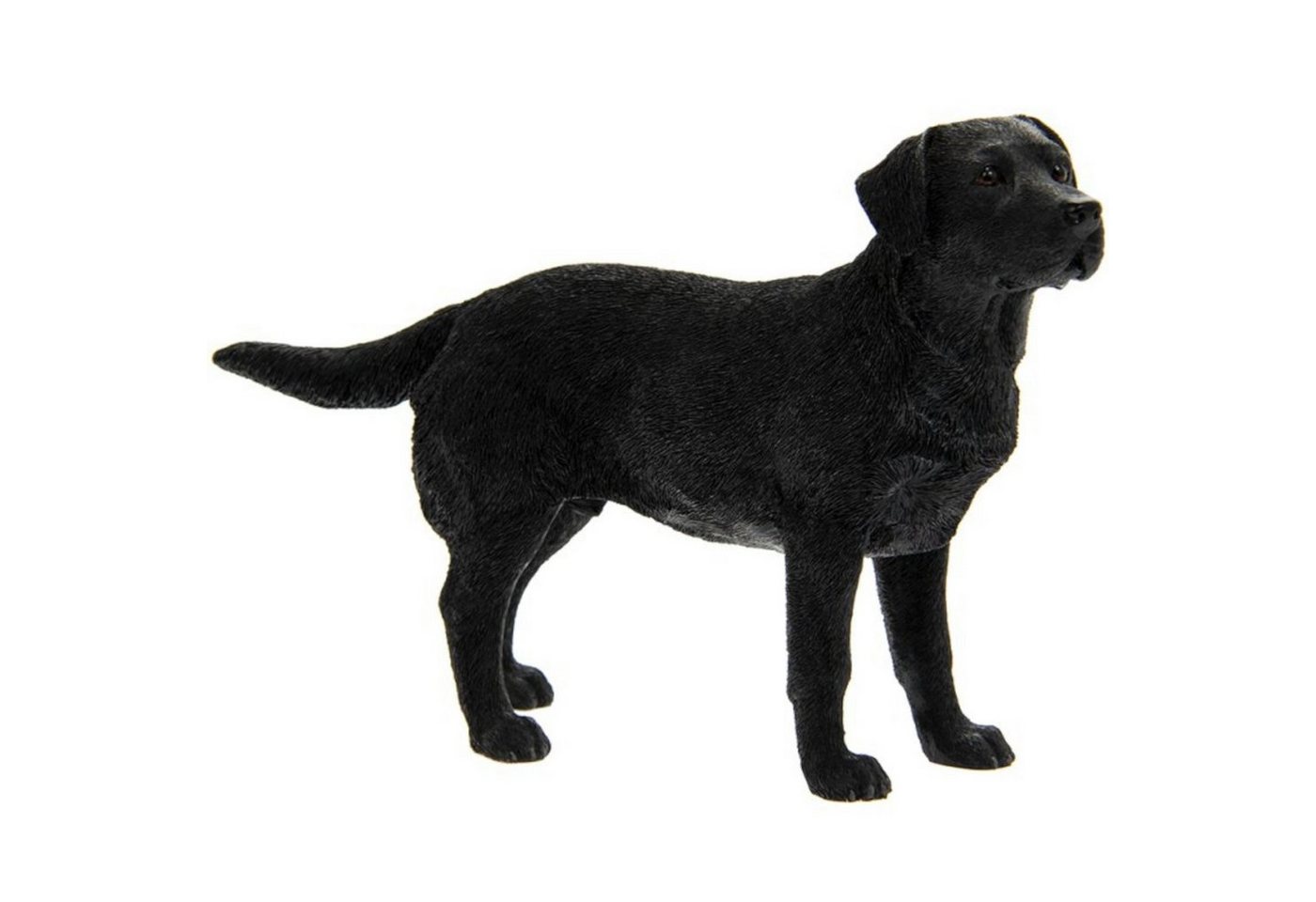 LEONARDO Dekofigur Labrador schwarz, handbemalte Details von LEONARDO