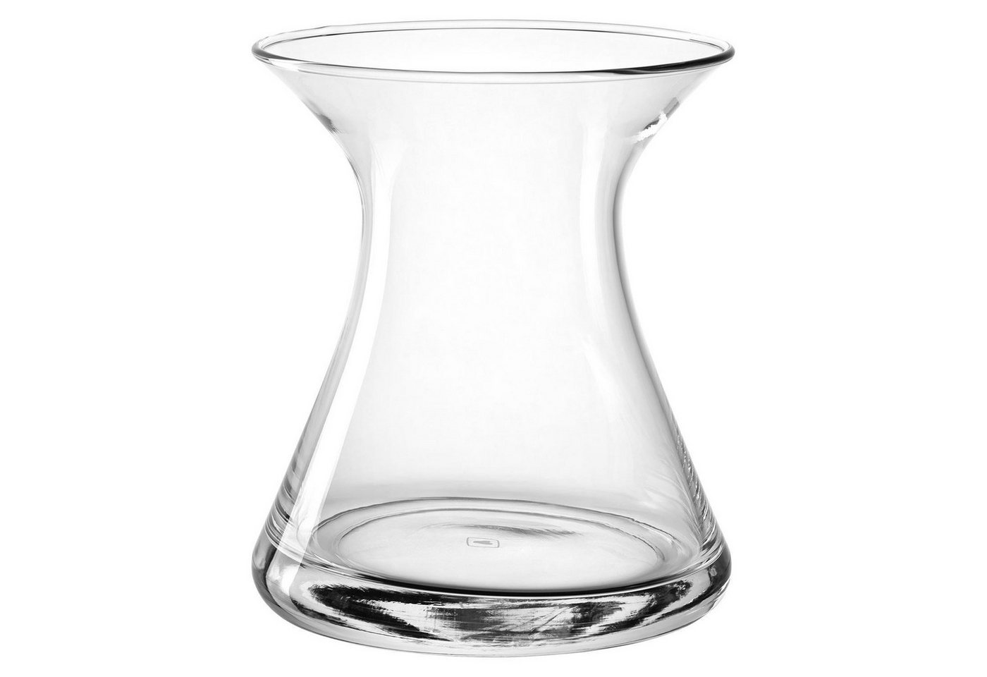 LEONARDO Dekovase GIA, Transparent, Glas, H 17 cm, (1 St), Handgefertigt von LEONARDO