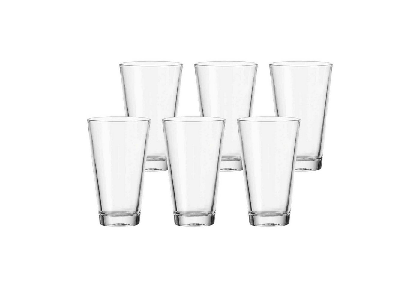 LEONARDO Glas Ciao Trinkgläser 200 ml 6er Set, Glas von LEONARDO